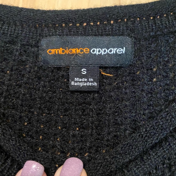 Forever small black sweater - Picture 3 of 3